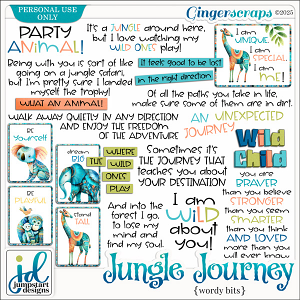 Jungle Journey {Wordy Bits}