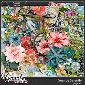 Seaside Serenity-Page Kit