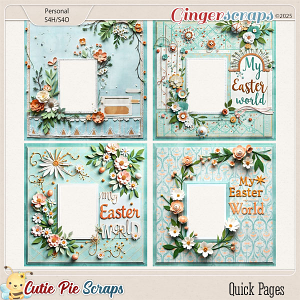 My Easter World Quick Pages