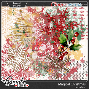 Magical Christmas-Artsy bits Magical Christmas-Artsy bits