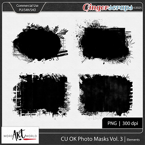 Photo Masks Vol 3 CU OK