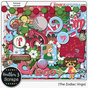 The Zodiac: Virgo KIT by Heather Z Scraps