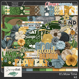 Its Mow Time Kit by ScrapChat Designs