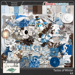 Tastes of Winter Kit by ScrapChat Designs and Butterfly Dsign