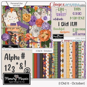 I Did It-October by Memory Mosaic