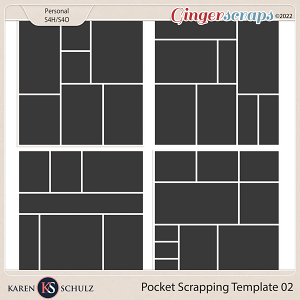 Pocket Scrapping Templates 02 by Karen Schulz