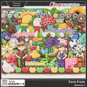 Farm Fresh-2 Elements by Let Me Scrapbook