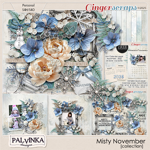 Misty November Collection by Palvinka Designs