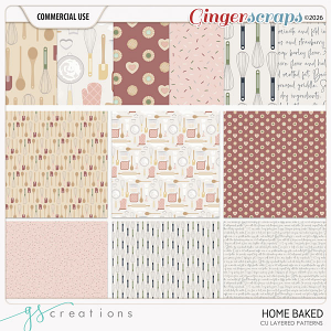 Home Baked Layered Patterns (CU) by GS Creations
