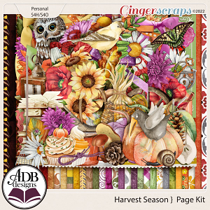 Harvest Season Page Kit