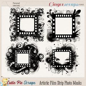 Artistic Film Strip Photo Masks-02