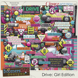 Drive: Girl Edition by BoomersGirl Designs