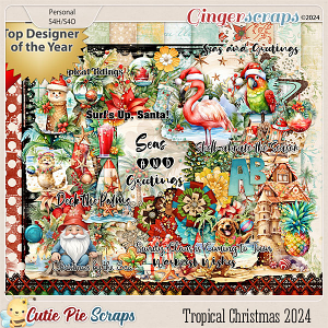 Tropical Christmas 2024-Page Kit