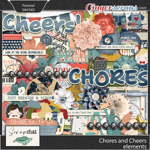 Chores and Cheers Elements by ScrapChat Designs