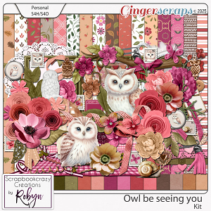 Owl be seeing you Kit by Scrapbookcrazy Creations
