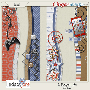A Boys Life Borders by Lindsay Jane