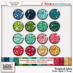Tropical Isles Glitters by Aimee Harrison