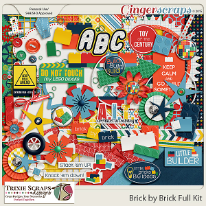 Brick by Brick Full Kit by Trixie Scraps Designs