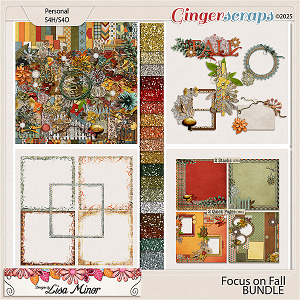 Focus on Fall BUNDLE from Designs by Lisa Minor