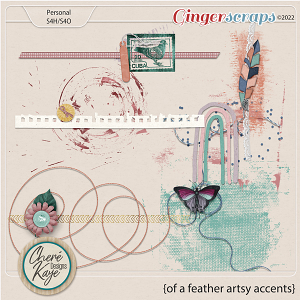 Of A Feather Artsy Accents by Chere Kaye Designs 