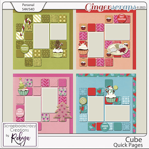 Cube Quick Pages by Scrapbookcrazy Creations
