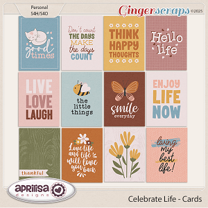 Celebrate Life - Cards by Aprilisa Designs