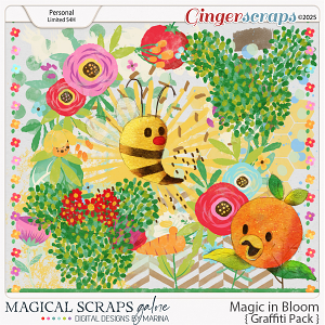 Magic in Bloom (graffiti pack)