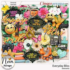 Everyday Bliss - Elements - by Neia Scraps