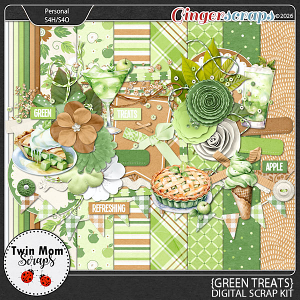 Green Treats - KIT by Twin Mom Scraps