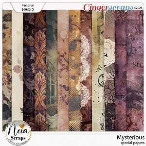 Mysterious - Special Papers - by Neia Scraps