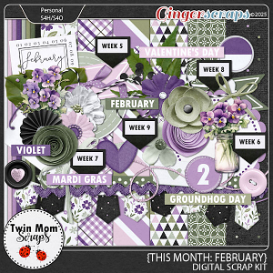 This Month: February - KIT by Twin Mom Scraps