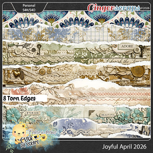 Joyful April 2026 Torn Edges