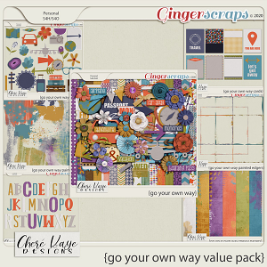 Go Your Own Way Value Pack by Chere Kaye Designs