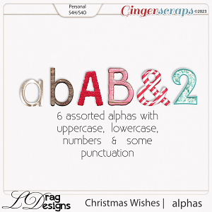 Christmas Wishes: Alphas by LDragDesigns