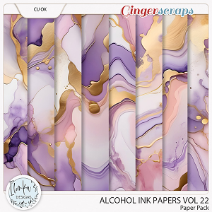 CU Alcohol Ink Papers Vol 22 by Ilonka's Designs