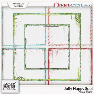 Jolly Happy Soul Messy Edges by Aimee Harrison