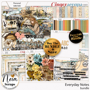 Everyday Notes - Bundle - by Neia Scraps