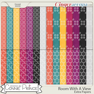 Room With A View - Extra Papers by Connie Prince