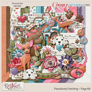 Pawsitively Fetching Page Kit