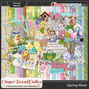 GingerBread Ladies Collab: Spring Alive