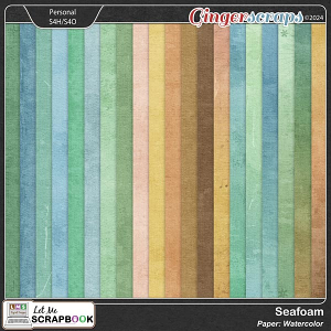 Seafoam Paper-Watercolor by Let Me Scrapbook