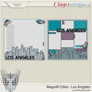 MagnifiCities: Los Angeles by Dear Friends Designs by Trina