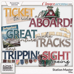 Station Master Titles by Aimee Harrison