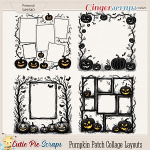 Pumpkin Patch Collage Layouts Frames 02