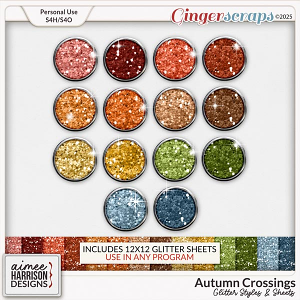 Autumn Crossings Glitters by Aimee Harrison