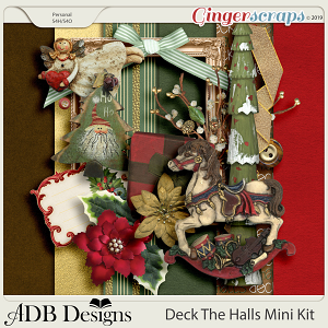 Deck The Halls Mini Kit by ADB Designs