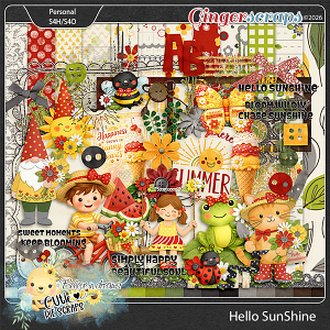 Hello SunShine Page Kit
