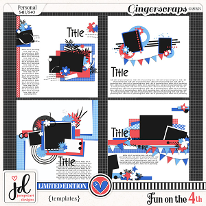 Fun on the 4th {Templates} LIMITED EDITION
