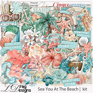 Sea You At The Beach by LDragDesigns