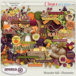Wonderfall - Elements by Aprilisa Designs